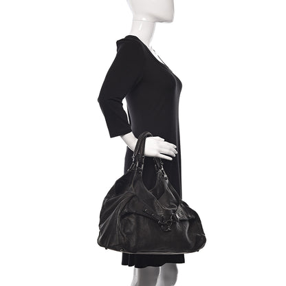 Givenchy Lambskin Bettina Hobo Black 2 of 12