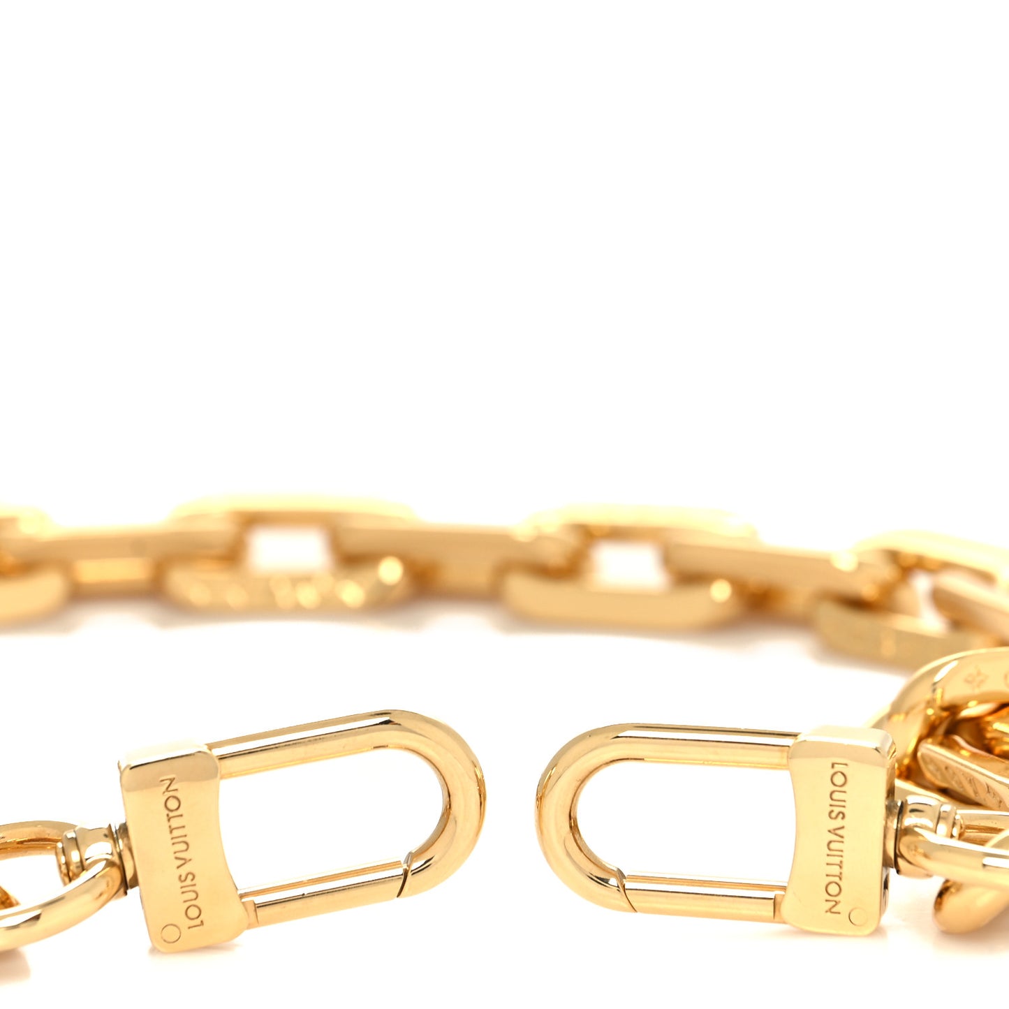 Metal Coussin MM Chain Strap Gold
