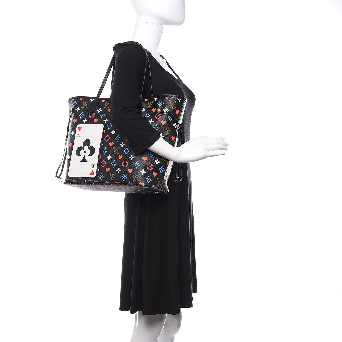 Game On Neverfull MM Black