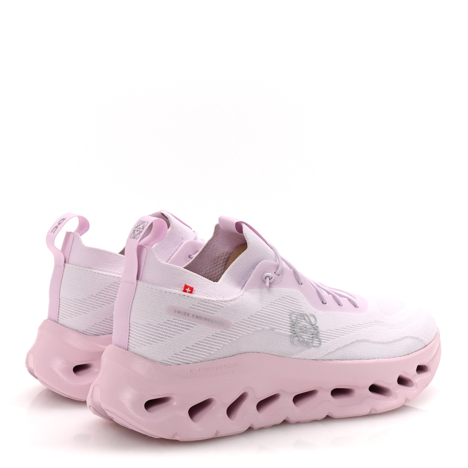 Loewe X ON Recycled Polyester Mens Cloudtilt Sneakers 43 Pale Pink 5 of 9
