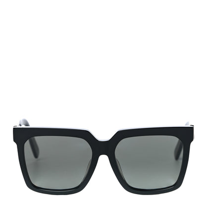 Celine Acetate Polarized Oversized Sunglasses CL4055FN Black 4 of 6