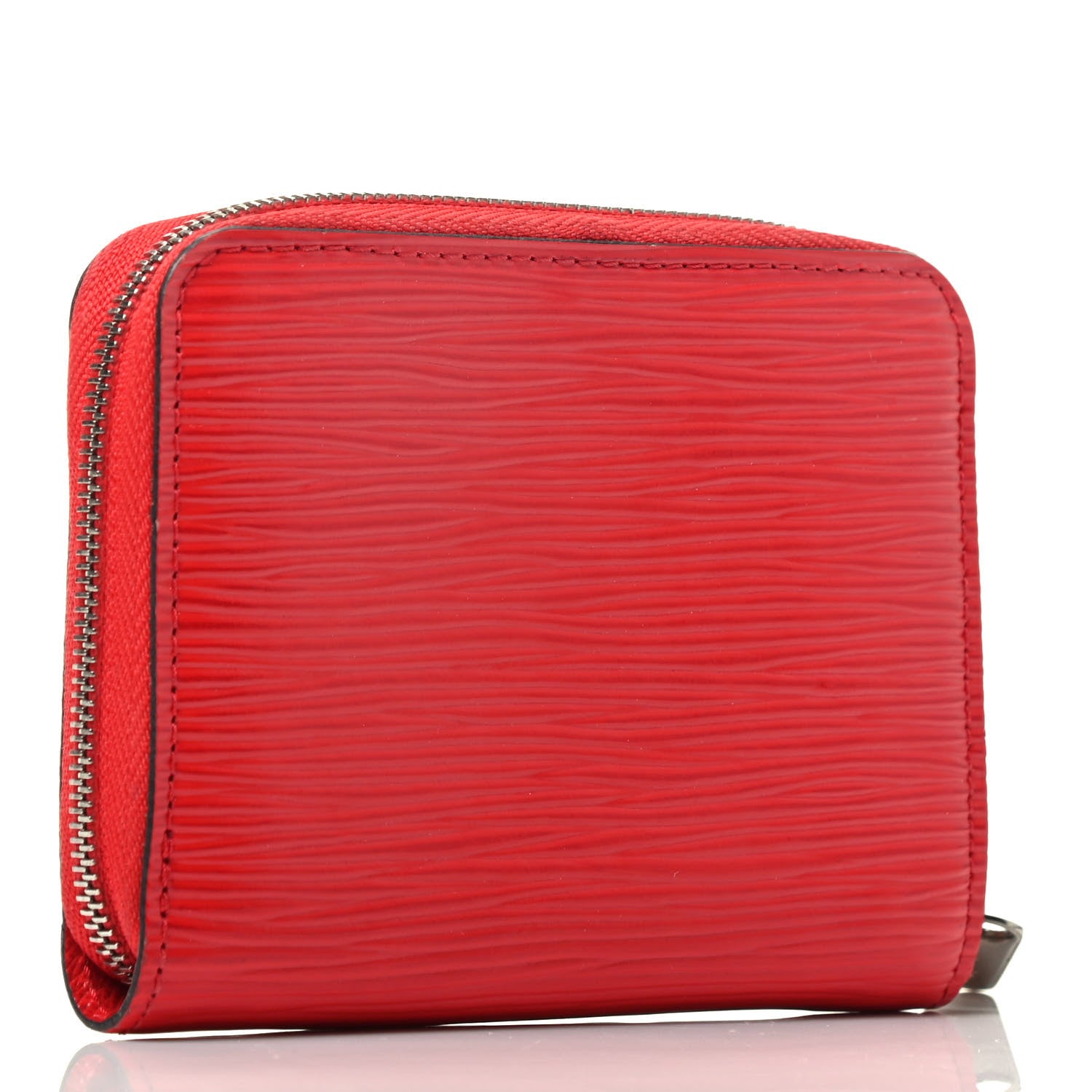 Louis Vuitton Epi Zippy Coin Purse Coquelicot 2 of 3
