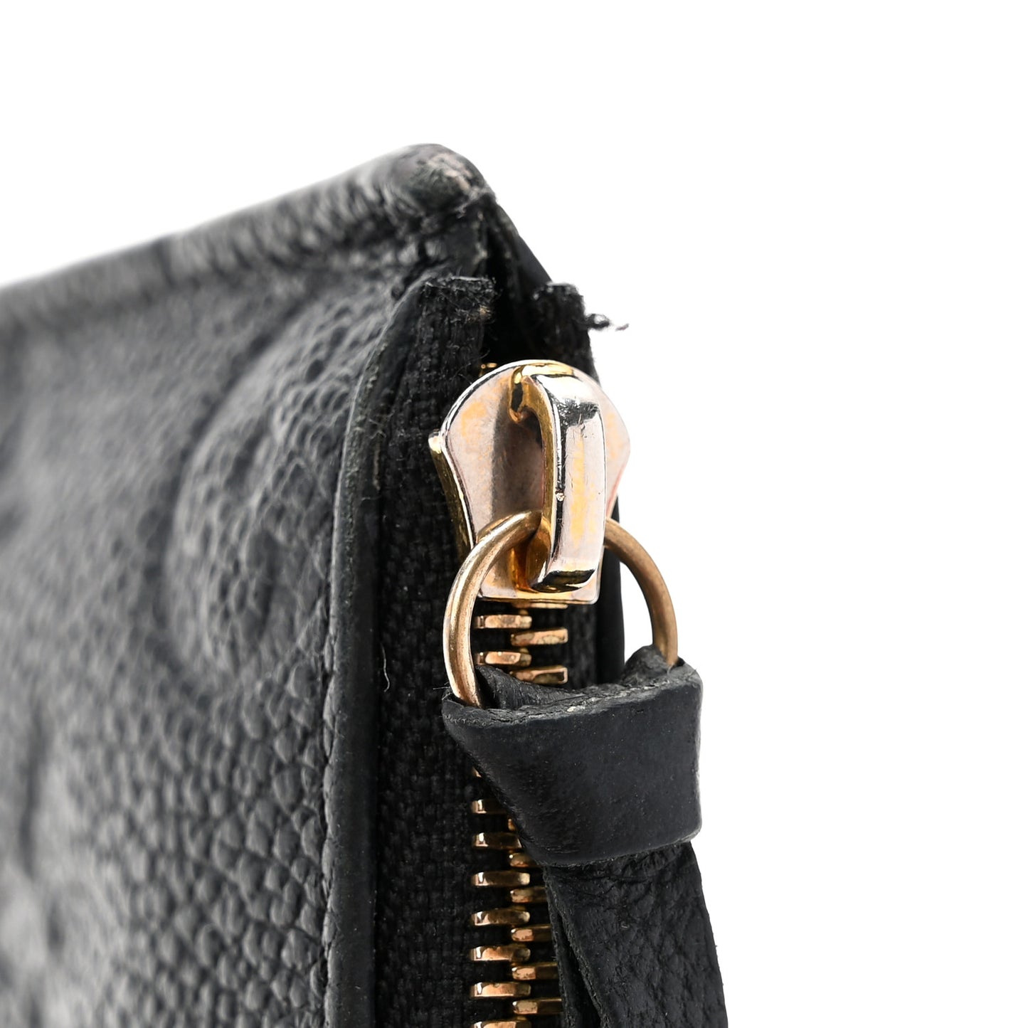 Empreinte Felicie Chain Wallet Zippered Insert Black