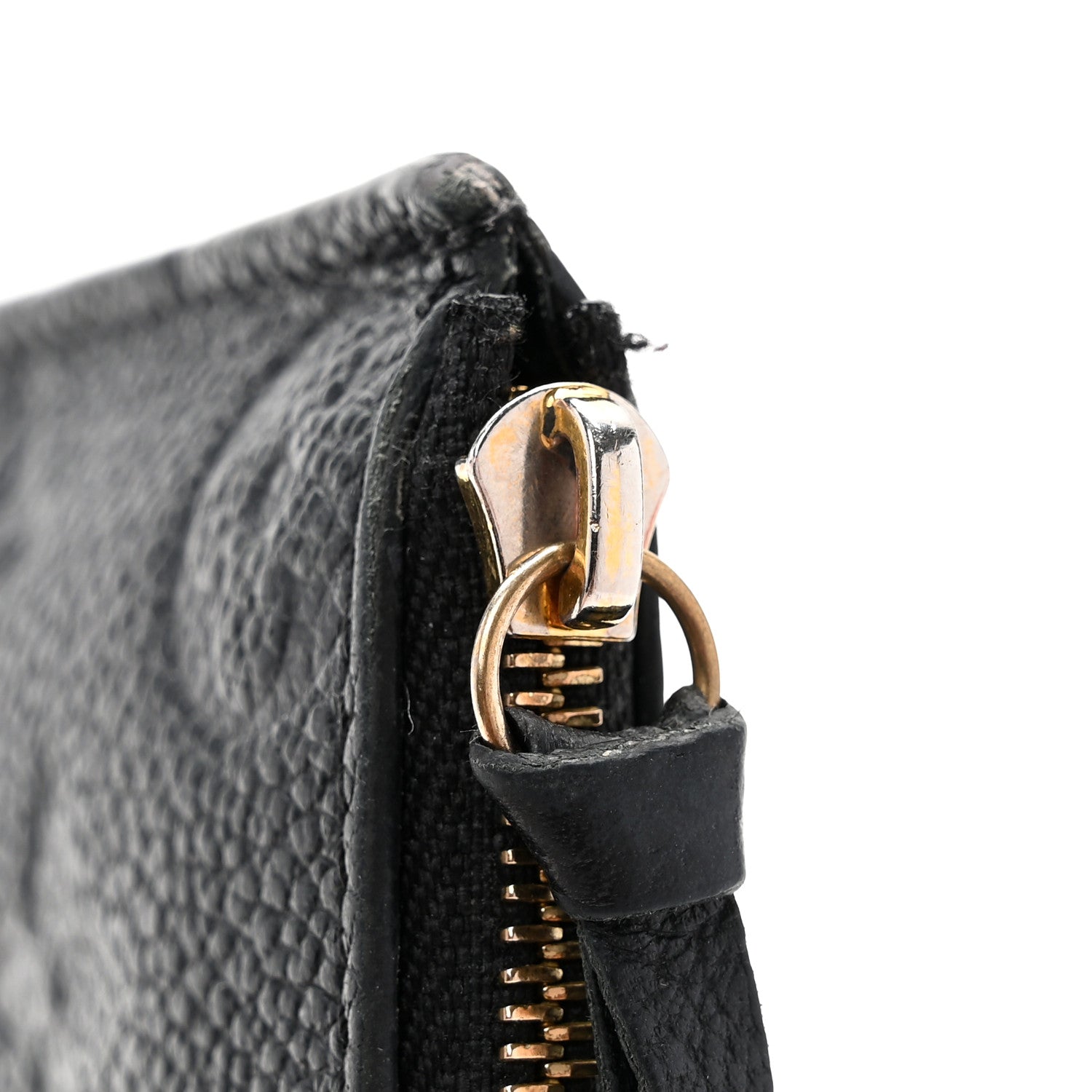 Louis Vuitton Empreinte Felicie Chain Wallet Zippered Insert Black 10 of 11