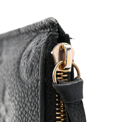 Louis Vuitton Empreinte Felicie Chain Wallet Zippered Insert Black 10 of 11