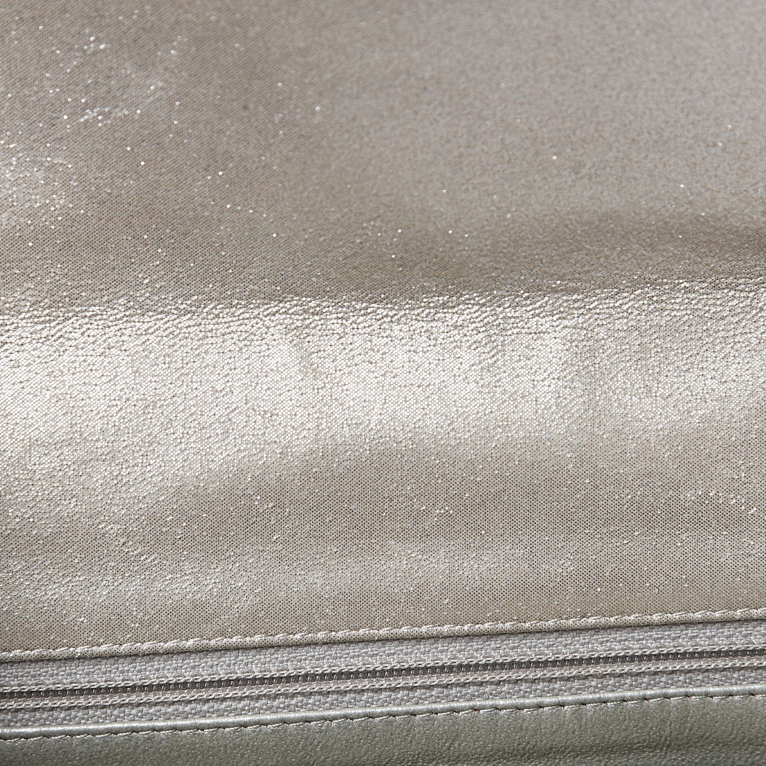 Chanel Iridescent Calfskin Quilted Mini Rectangular Flap Light Gold 6 of 9