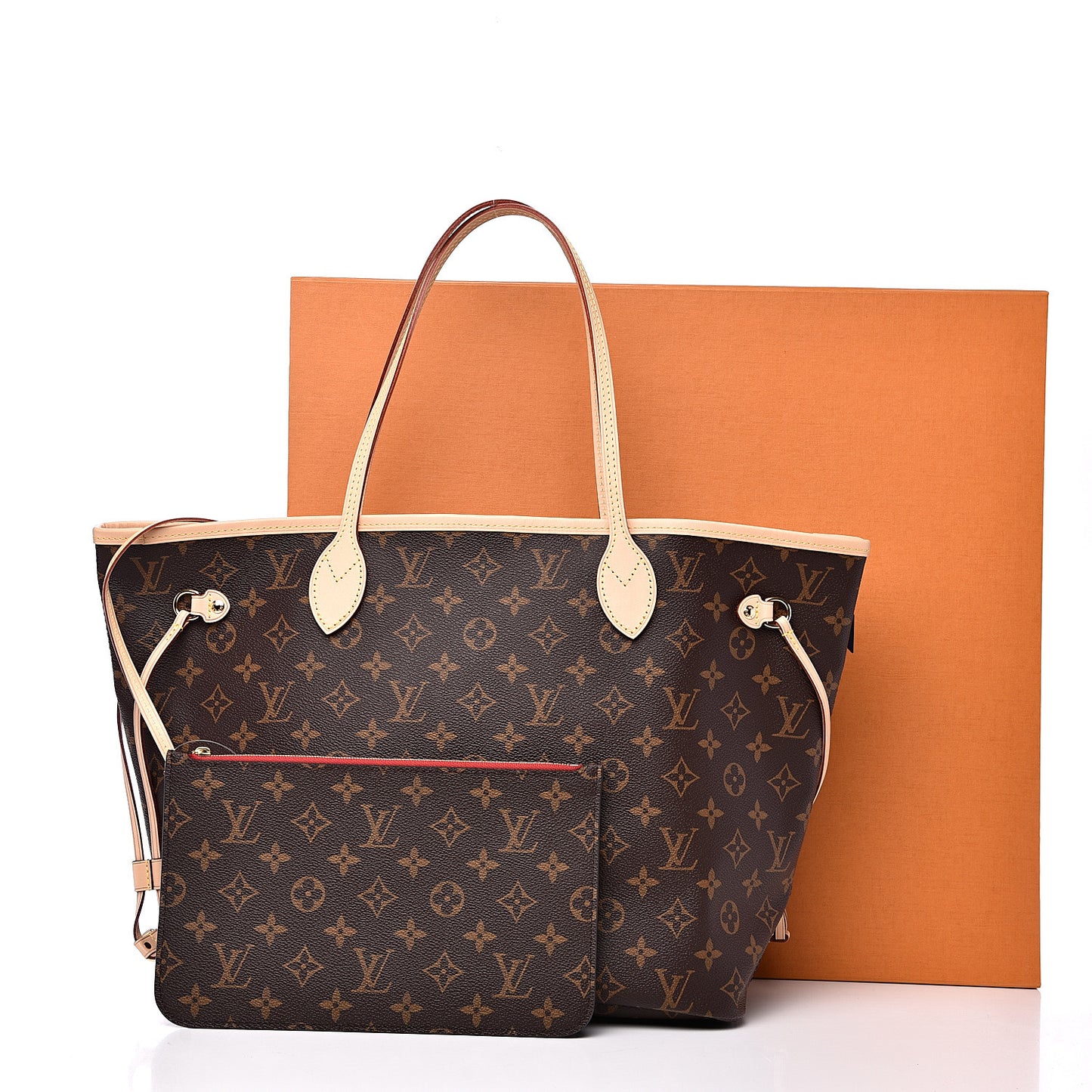 Monogram Neo Neverfull MM Cherry