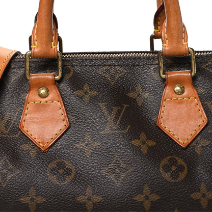 Louis Vuitton Monogram Speedy Bandouliere 25 7 of 10