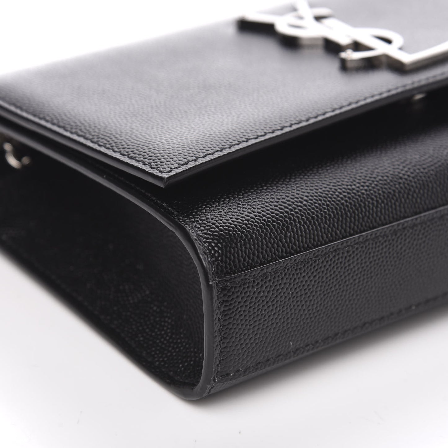Grain De Poudre Small Monogram Kate Satchel Black