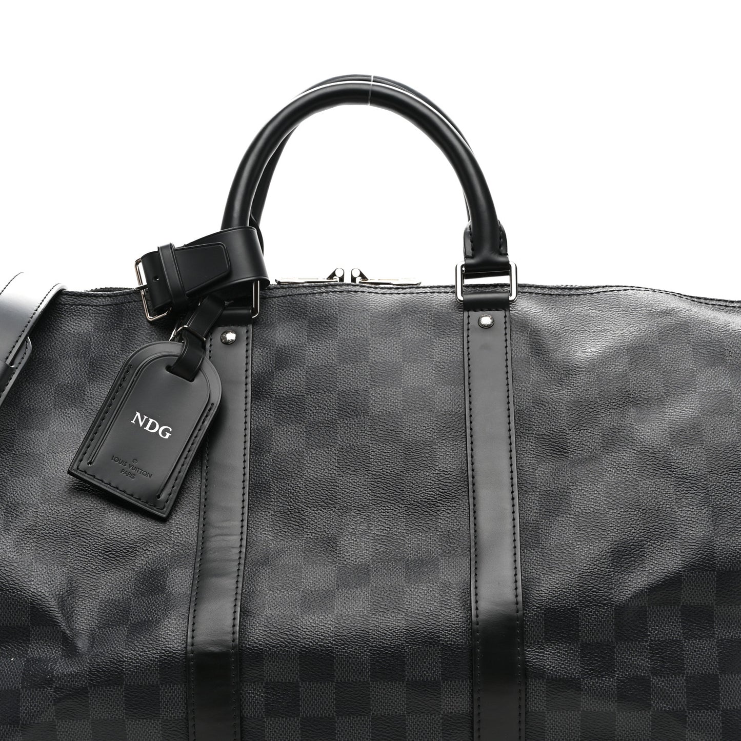 Damier Graphite Keepall Bandouliere 55