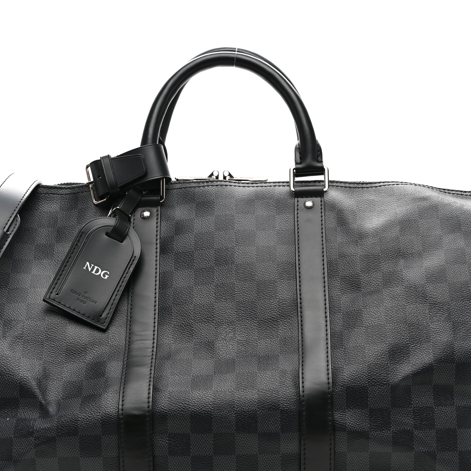 Louis Vuitton Damier Graphite Keepall Bandouliere 55 7 of 13