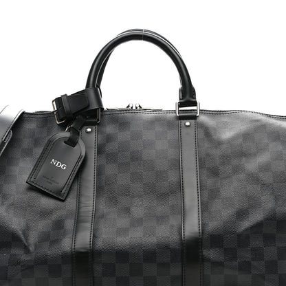 Louis Vuitton Damier Graphite Keepall Bandouliere 55 7 of 13