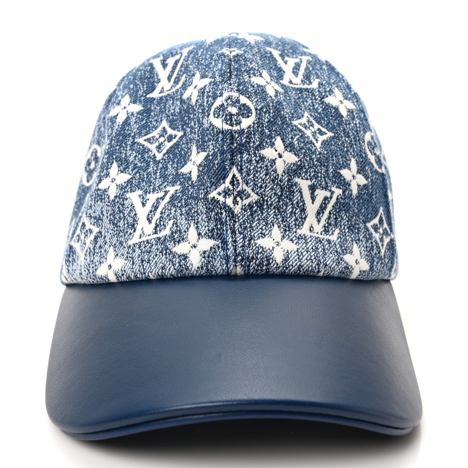 Louis Vuitton Monogram Jacquard Cap M Blue 3 of 8