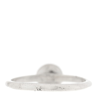 Chrome Hearts Sterling Silver Bubblegum Alphabet H Ring 52 6 3 of 4