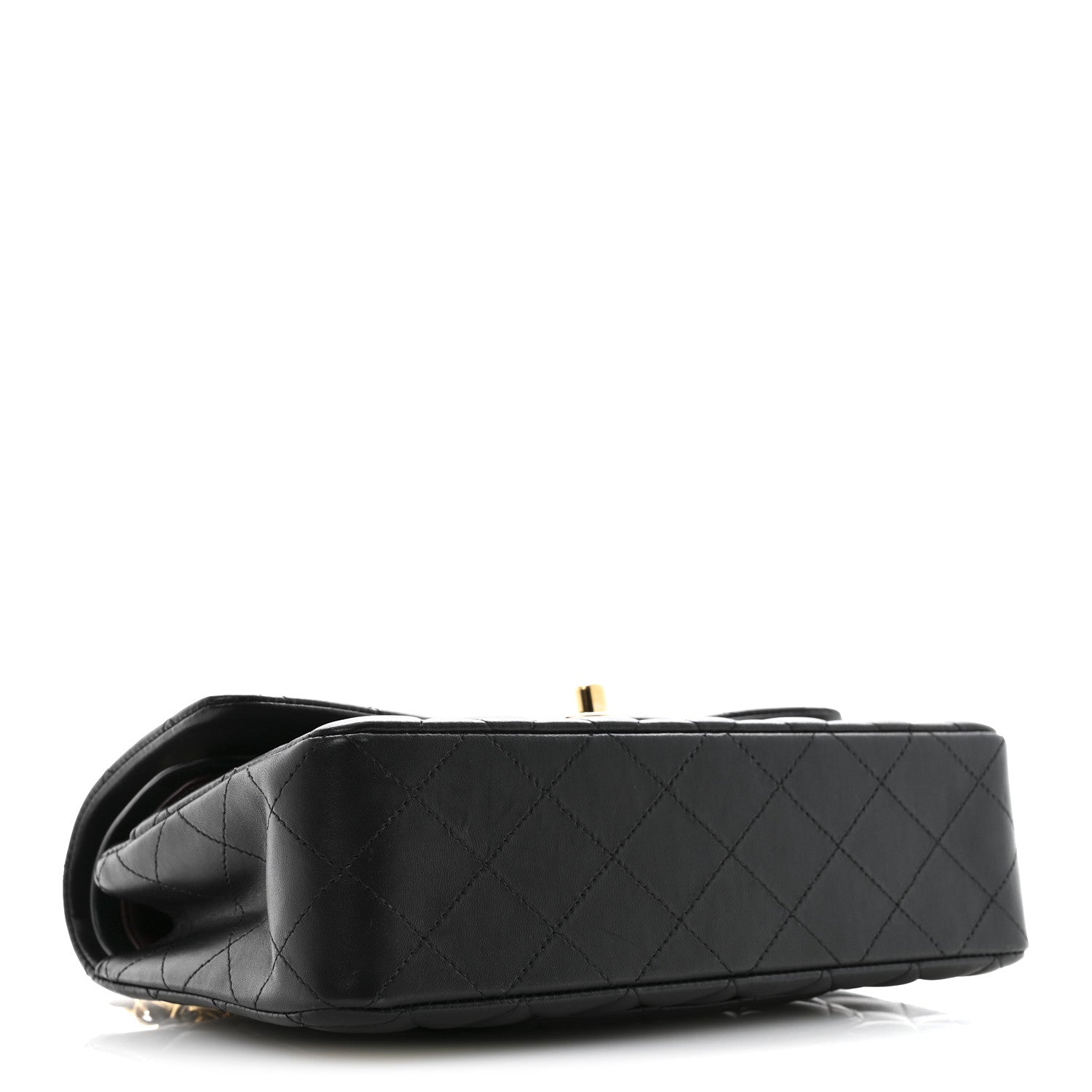 Chanel Lambskin Quilted Small Double Flap Black 4 of 14