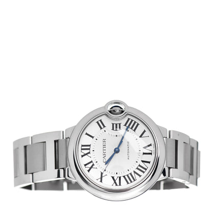 Cartier Stainless Steel 36mm Ballon Bleu De Cartier Automatic Watch 2 of 4