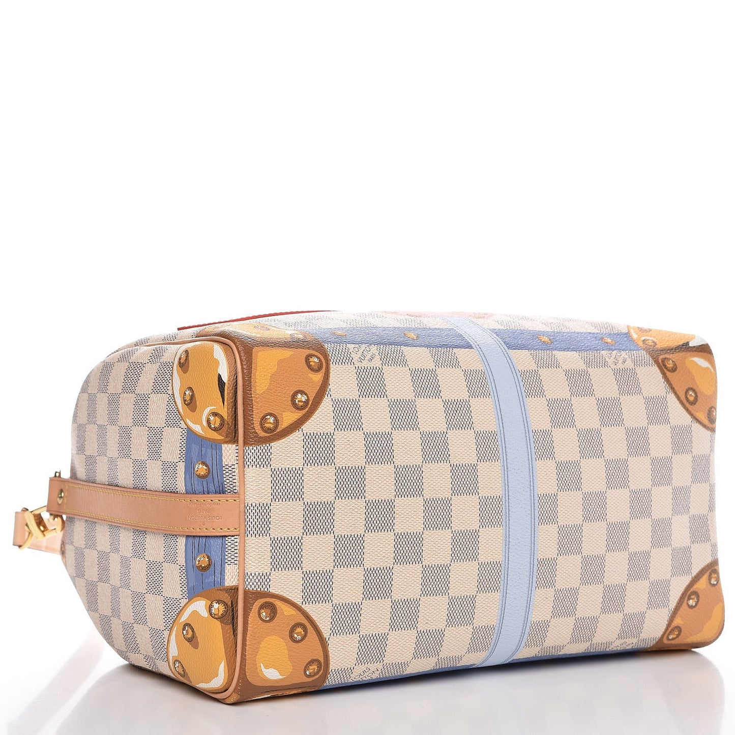 Damier Azur Summer Trunks Speedy Bandouliere 30