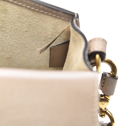Chloe Calfskin Suede Small Nile Bracelet Bag Motty Grey 8 of 11