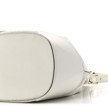 Gucci Bright Diamante Medium Bucket Bag Great White 10 of 11