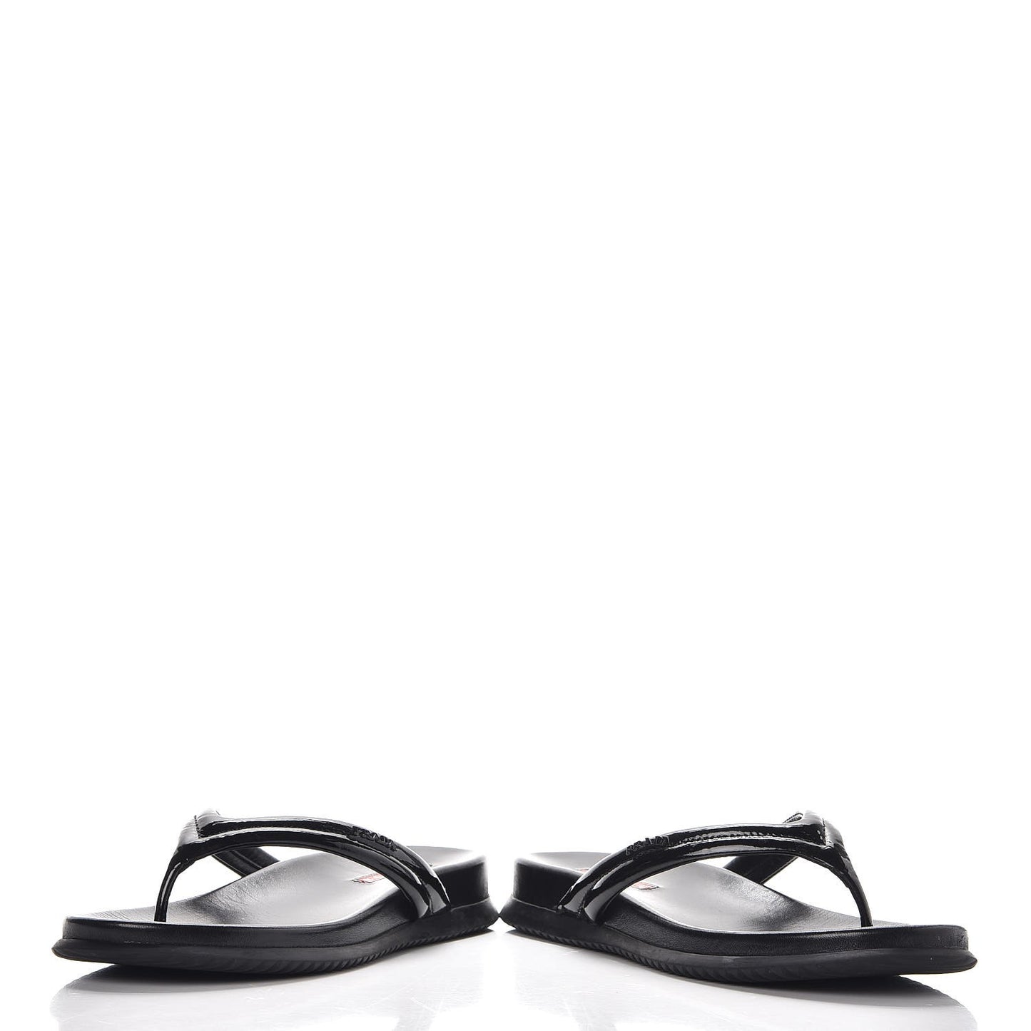 Vernice Soft Thong Sandals 36 Black