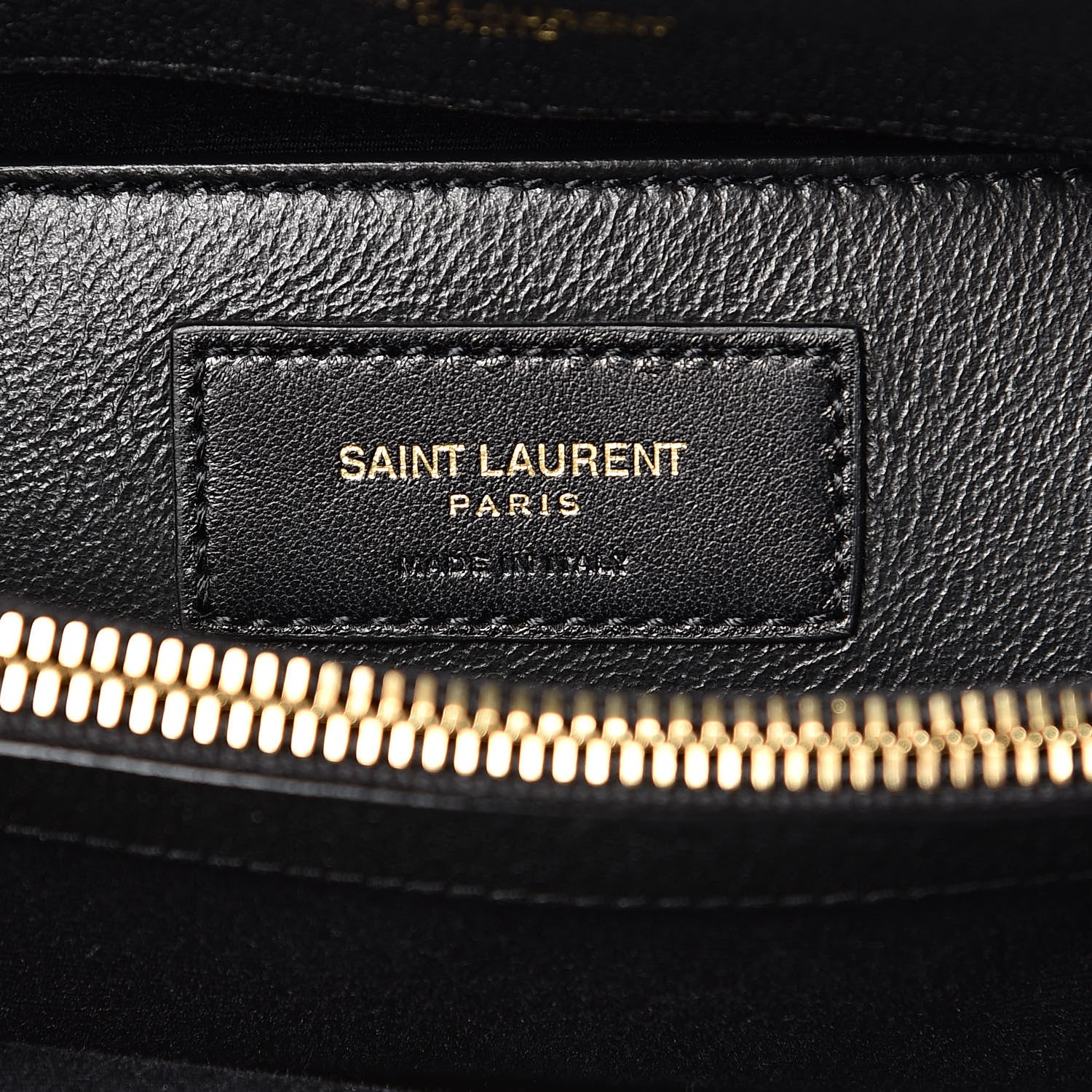 Saint Laurent Sheepskin Matelasse Chevron Monogram Medium College Bag Black 7 of 10