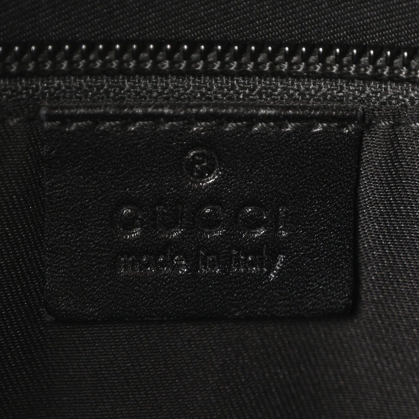 Guccissima GG Messenger Bag Black