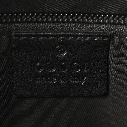 Gucci Guccissima GG Messenger Bag Black 6 of 10