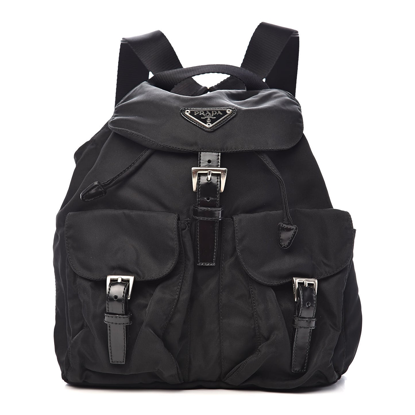 Tessuto Nylon Vela Small Backpack Black
