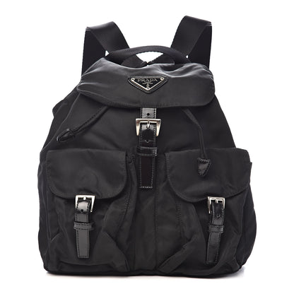 Prada Tessuto Nylon Vela Small Backpack Black 1 of 9