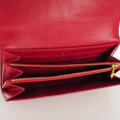 Louis Vuitton Vernis Sarah Wallet Pomme D'Amour 5 of 7