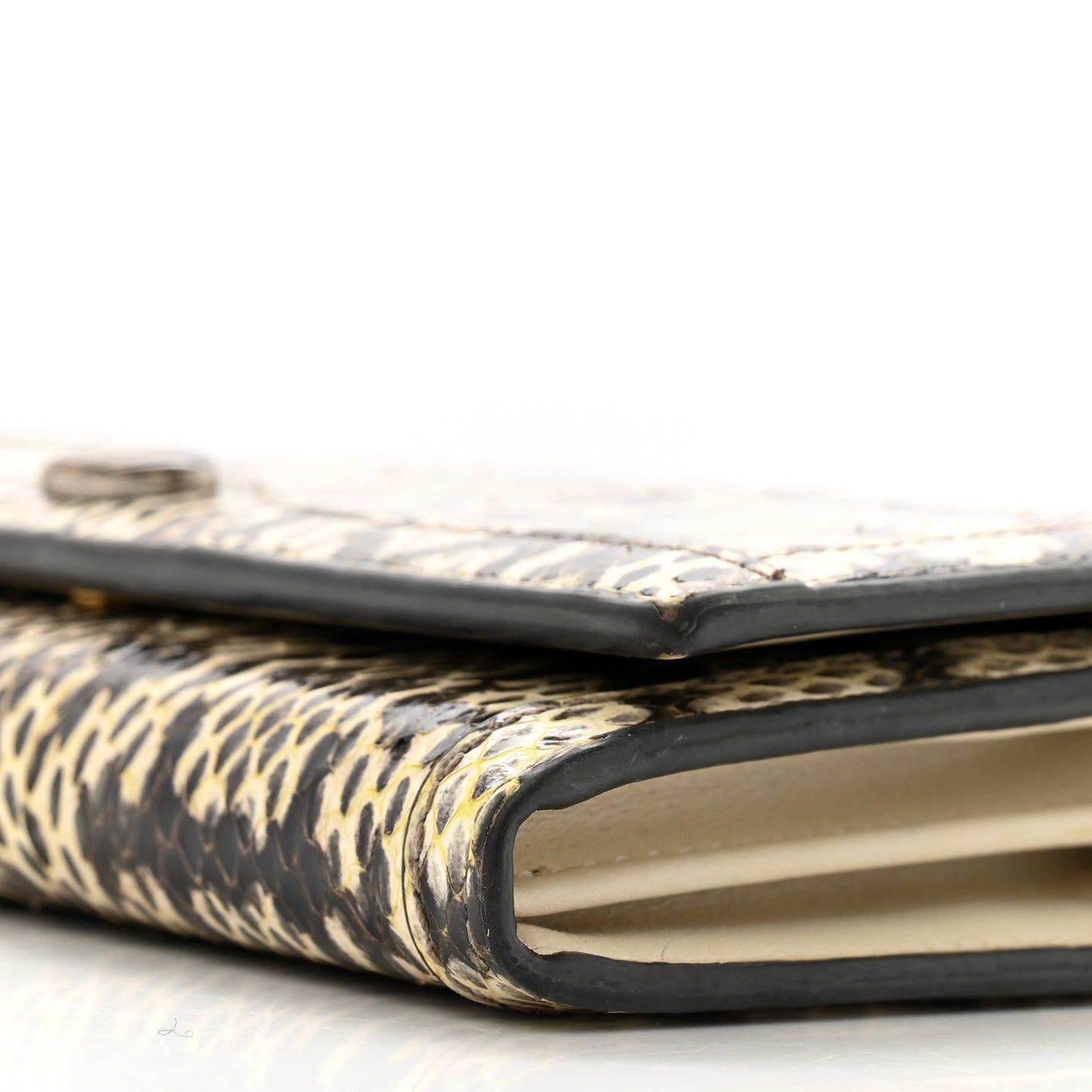 Snakeskin GG Ophidia Wallet On Chain Roccia