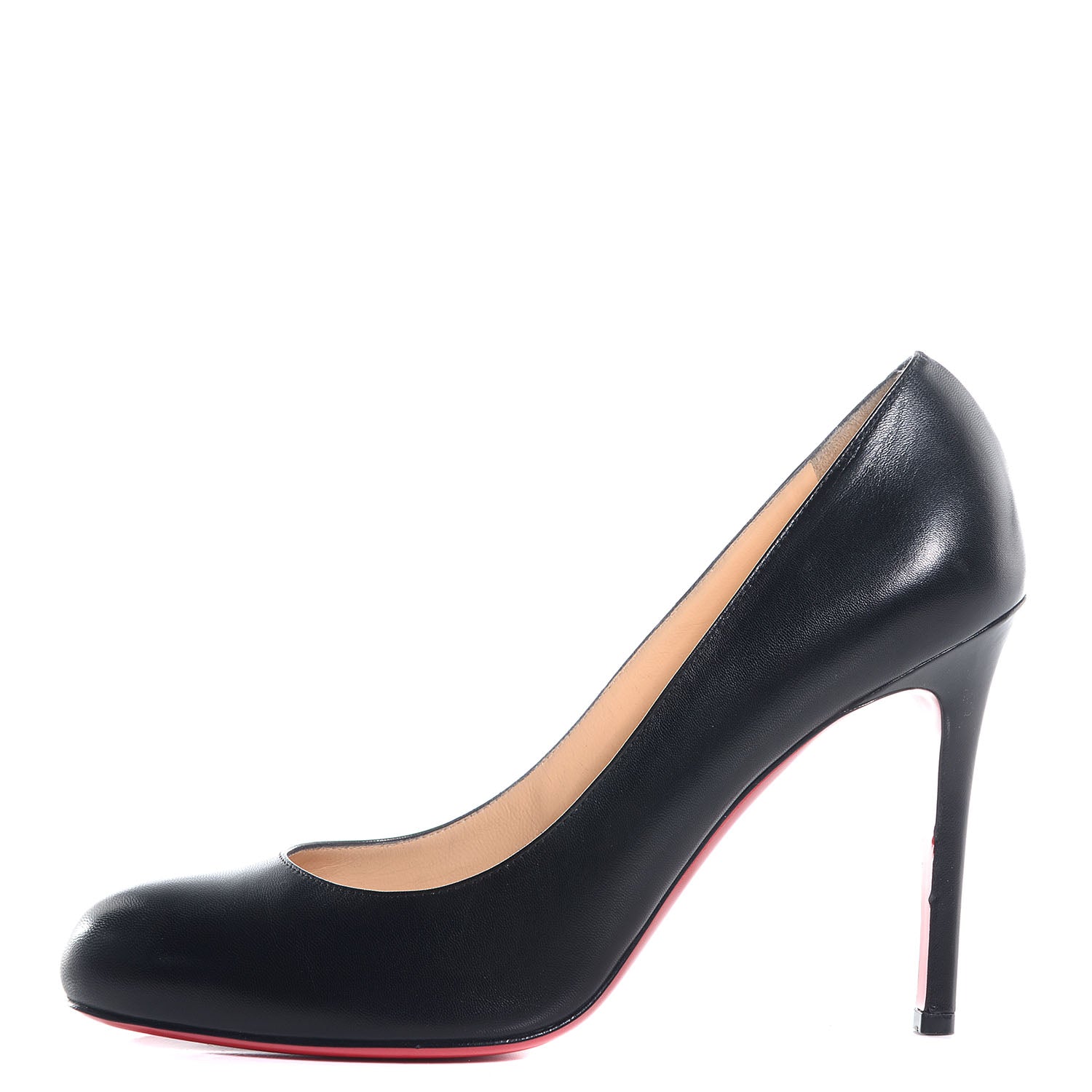 Christian Louboutin Kid Simple 100 Pumps 40 Black 1 of 5