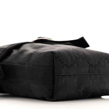 Gucci Econyl Nylon Monogram Off The Grid Messenger Bag Black 9 of 12