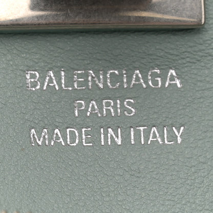 Balenciaga Smooth Calfskin Mini Bel Air Carry All Bag Mineral Green 6 of 9