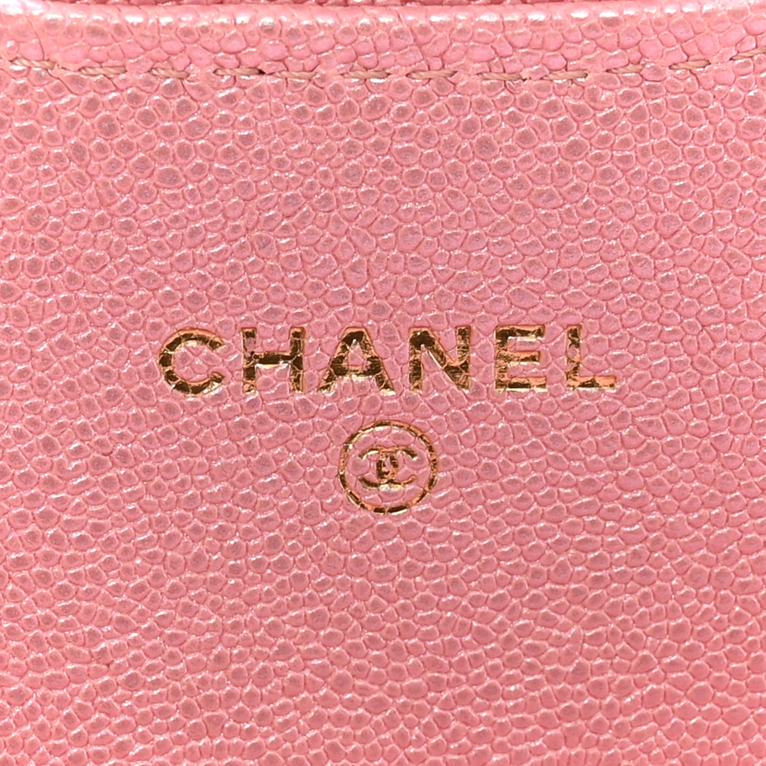 Chanel Iridescent Caviar Quilted Long Gusset Flap Wallet Rose Pink 6 of 9