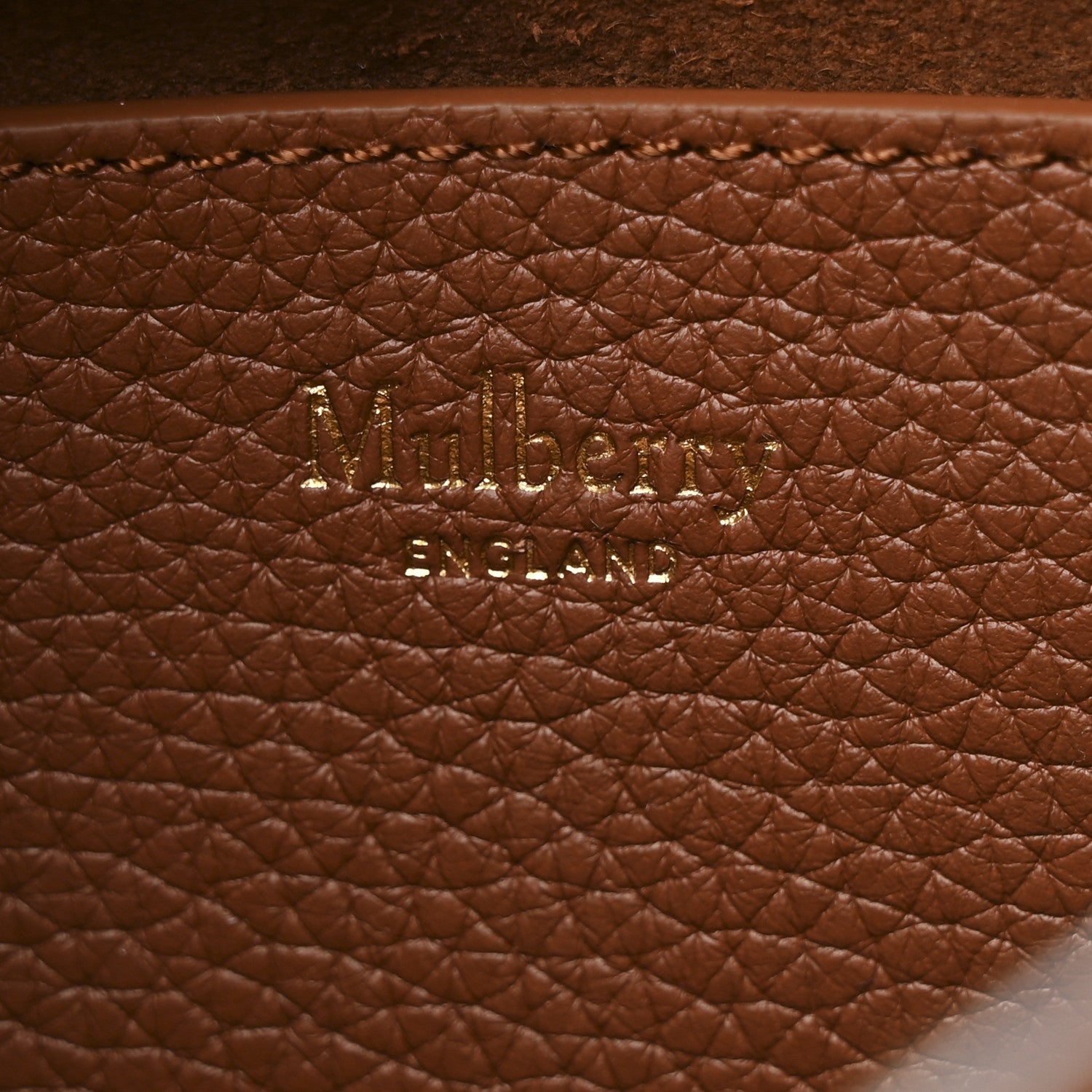 Mulberry Heavy Grain Mini Alexa Chestnut 6 of 11