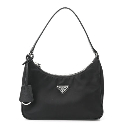 Prada Re-Nylon Saffiano Mini Re-Edition 2005 Bag Black 1 of 10