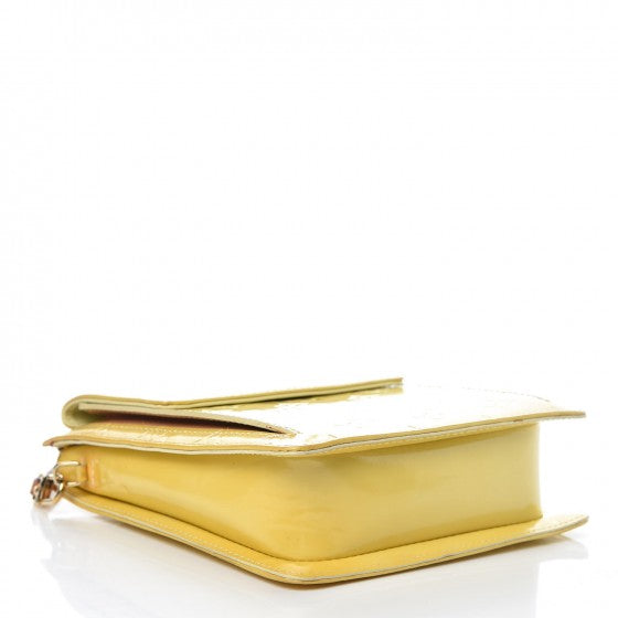 Louis Vuitton Vernis Mott Yellow 4 of 14
