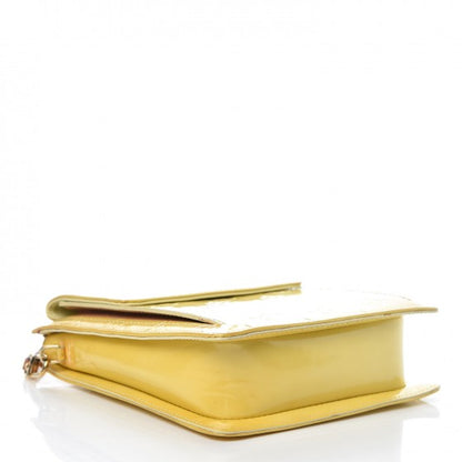 Louis Vuitton Vernis Mott Yellow 4 of 14
