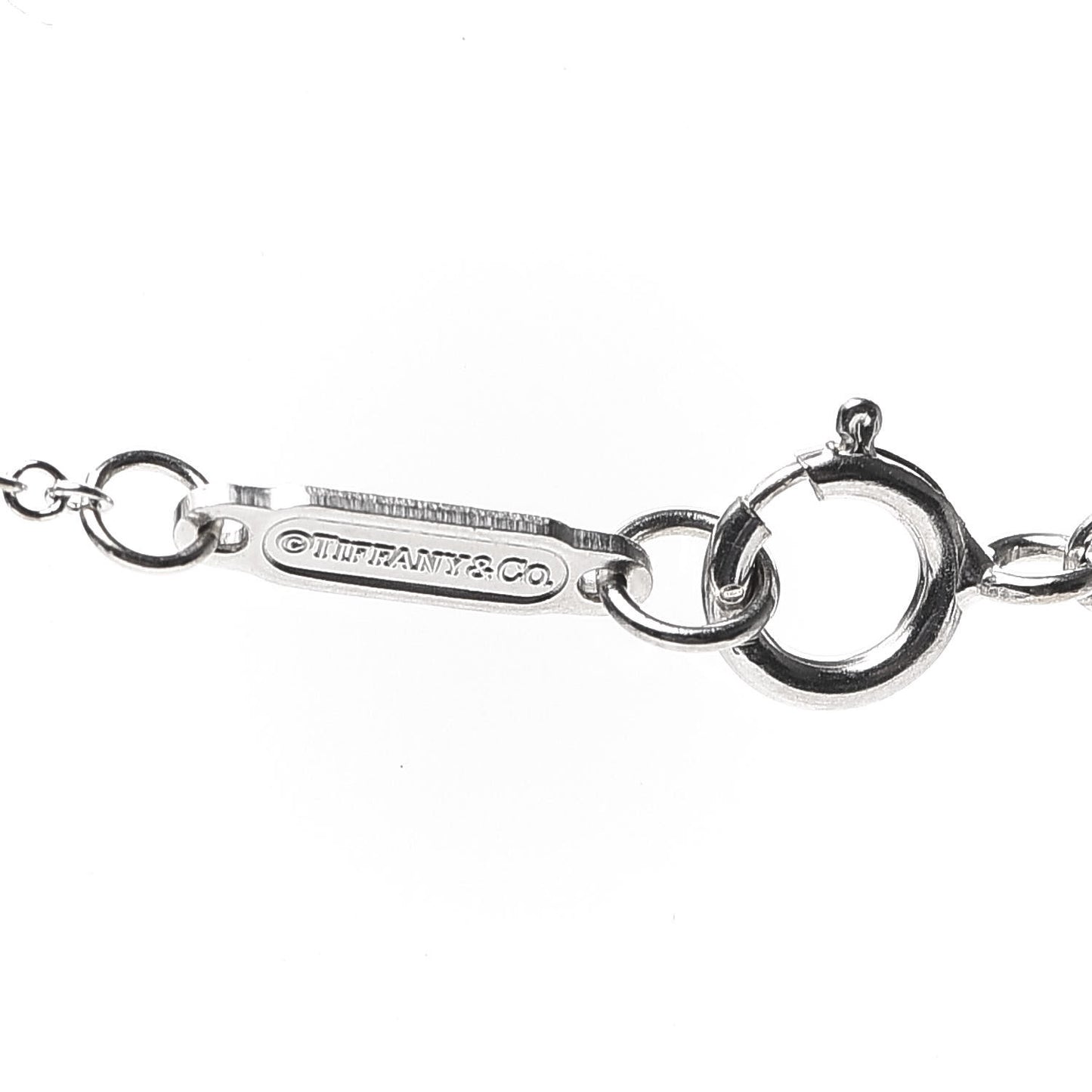 18K White Gold Diamond Medium Cross Pendant Necklace