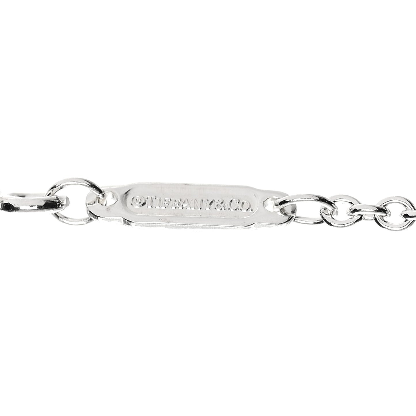 Sterling Silver Return to Tiffany Zodiac Sagittarius Round Tag Pendant Necklace