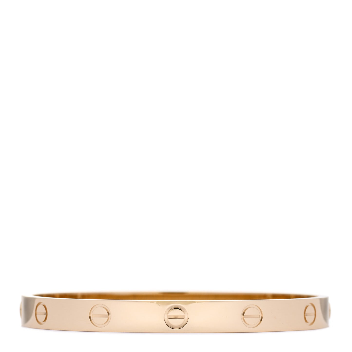18K Yellow Gold LOVE Bracelet 17