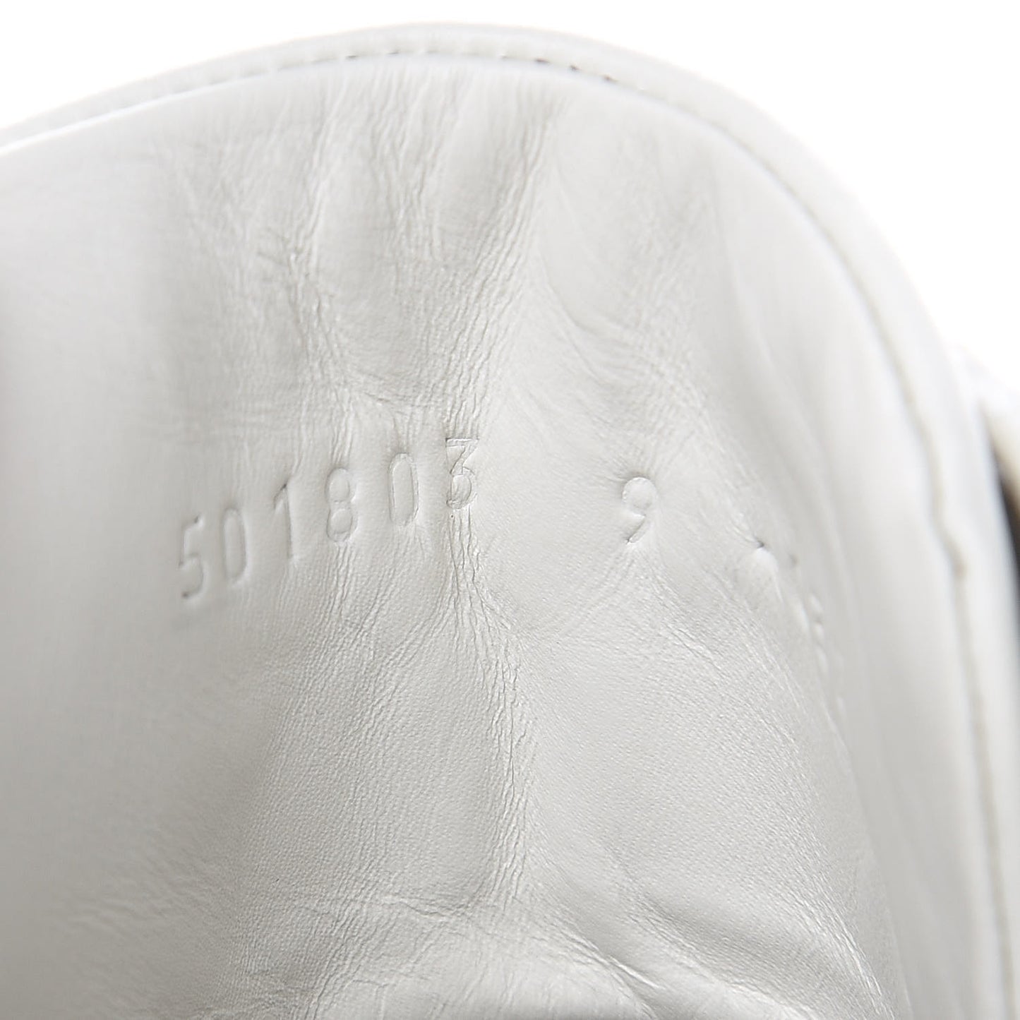 Calfskin Miro Soft Web Bee Embroidered Mens Ace High Top Sneakers 9 White