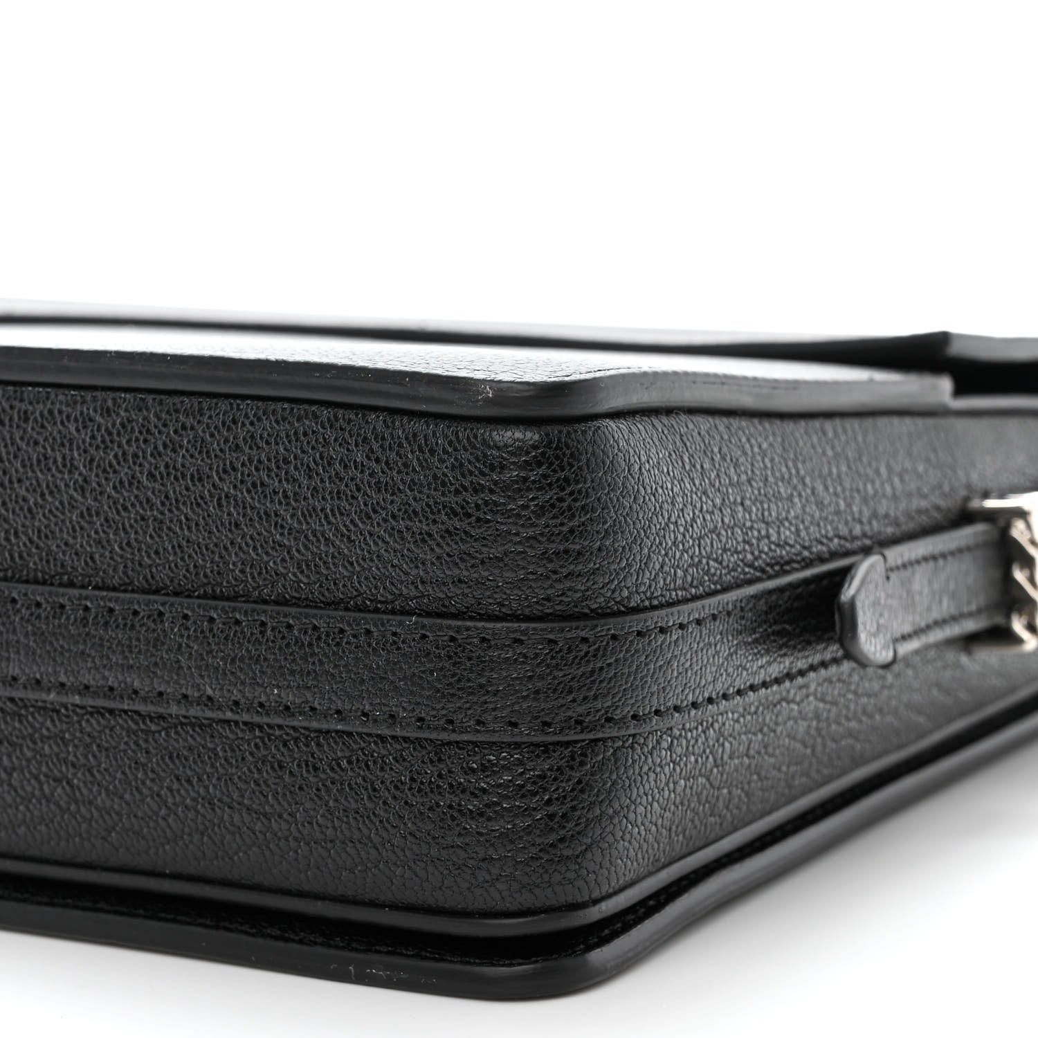 Burberry Grained Calfskin Large Grace Bag Black 12 of 12