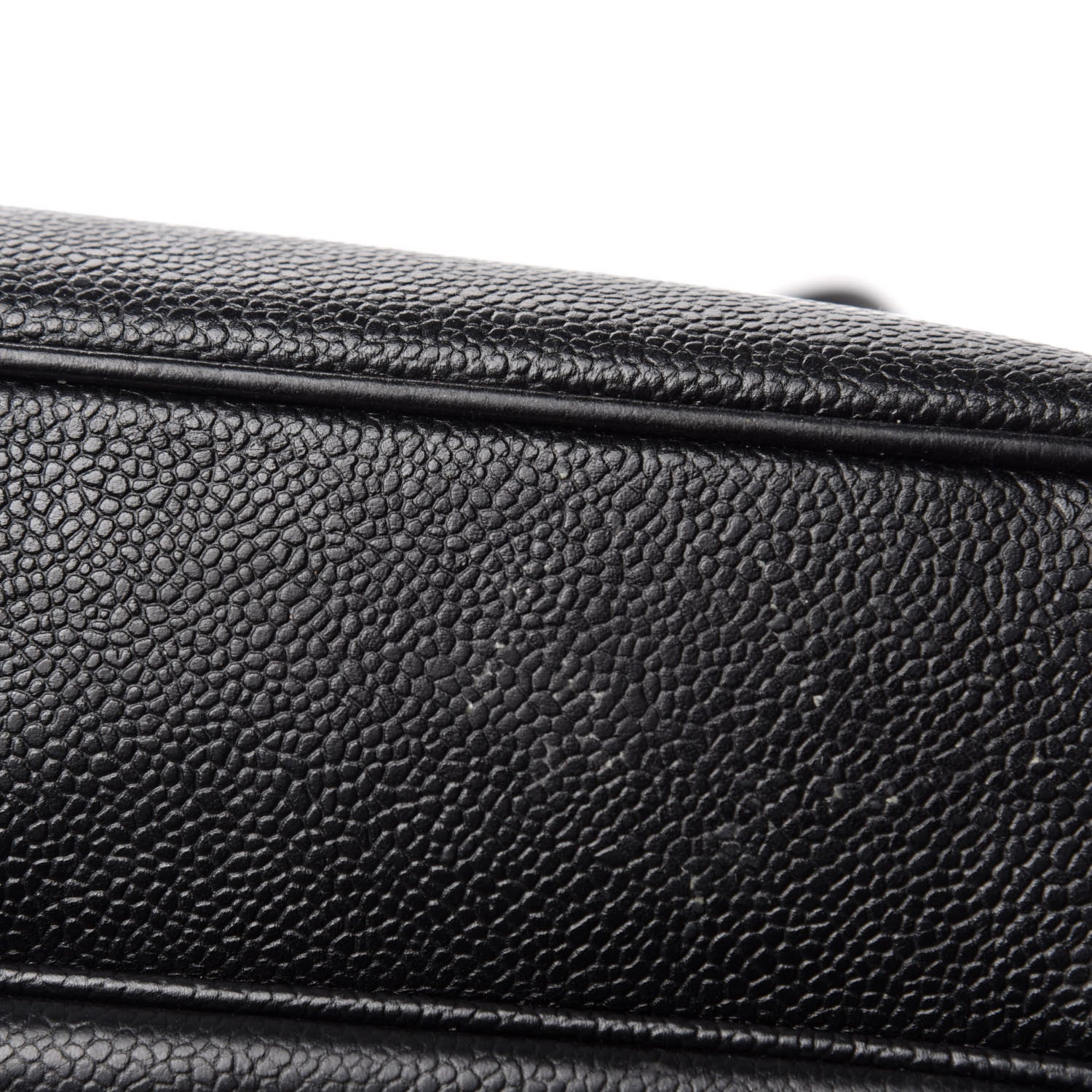 Chanel Caviar Flap Shoulder Bag Black 12 of 17