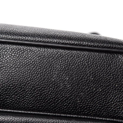 Chanel Caviar Flap Shoulder Bag Black 12 of 17
