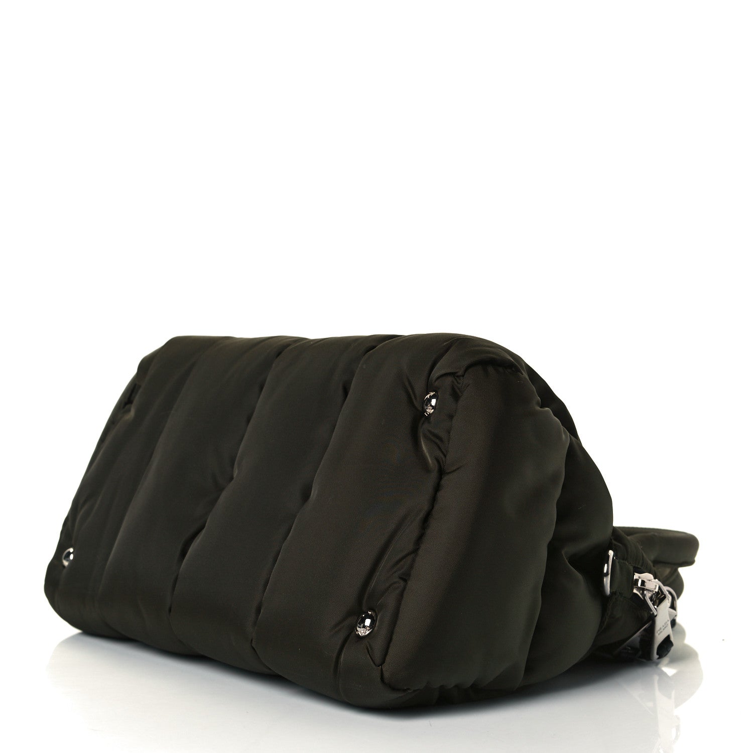 Prada Tessuto Nylon Bomber Dome Satchel Mimetico 4 of 6