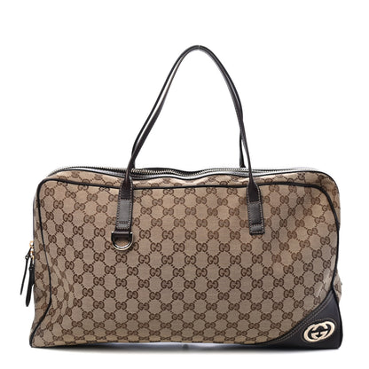 Gucci Monogram Shoulder Bag Dark Brown 1 of 4