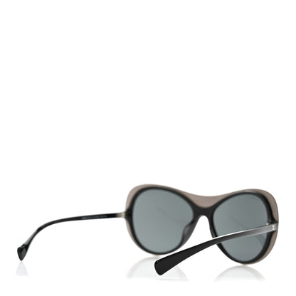 Chanel CC Oval Sunglasses A71227 Black 4 of 9