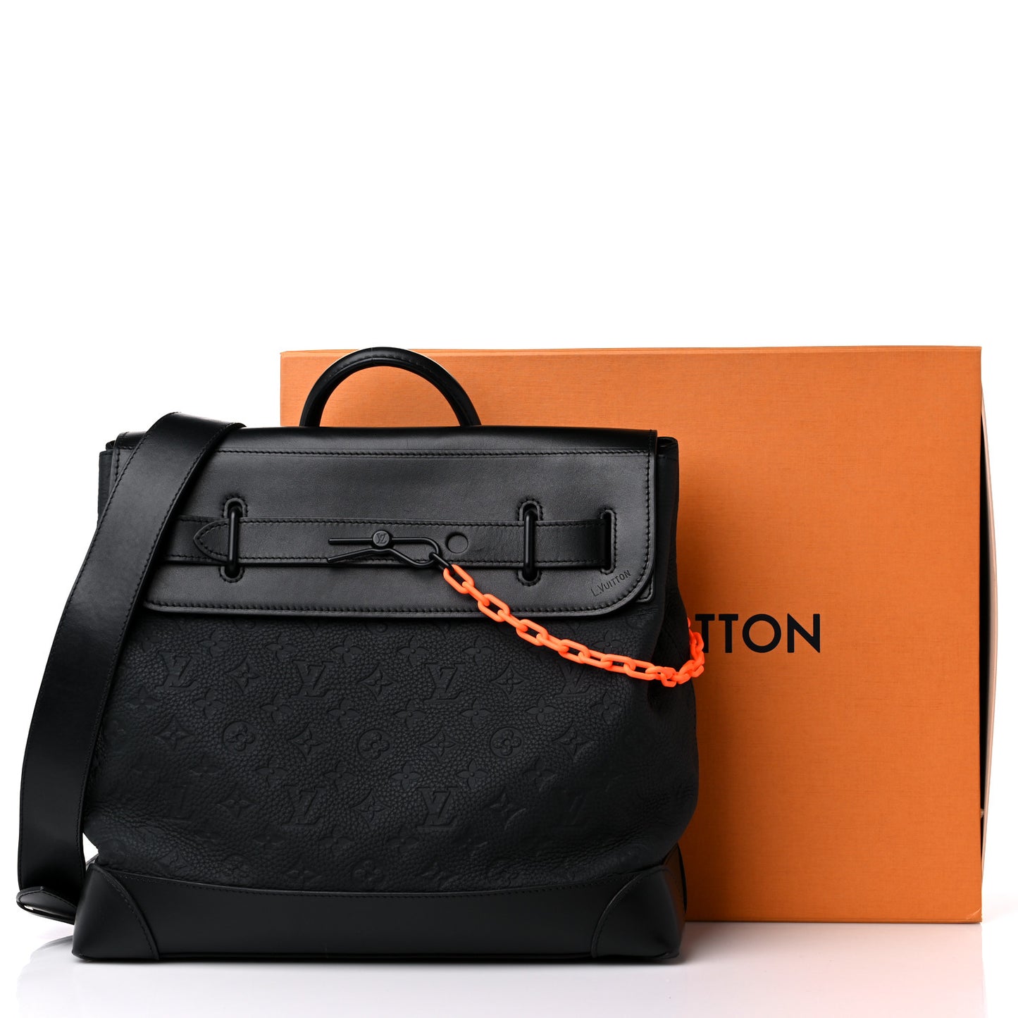 Taurillon Monogram Steamer PM Black